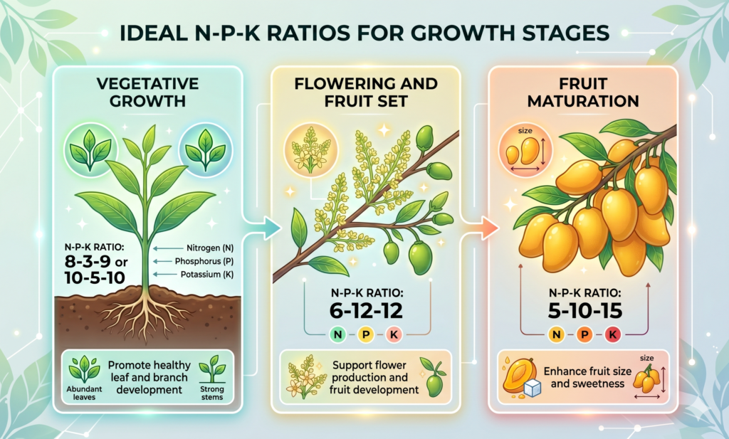 Ataulfo Mango Recommended N-P-K Ratios