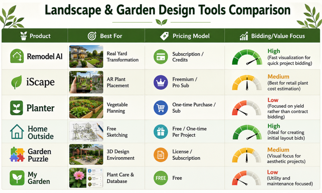Best Landscape Tools Comparison